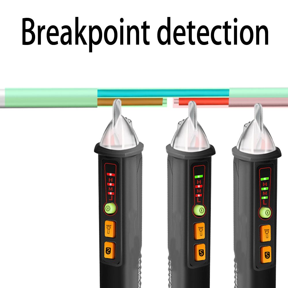 AC10A AC/DC Voltage Detectors Smart Non-Contact Tester Pen Meter 12-1000V Current Electric Sensor Test Pencil чорний
AC10A AC/DC Voltage Detectors Smart Non-Contact Tester Pen Meter 12-1000V Current Electric Sensor Test Pencil чорний