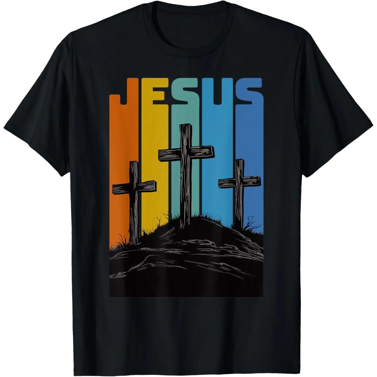 Jesus is Lord He Is Risen Three Crosses Easter T-Shirt S чёрный
Jesus is Lord He Is Risen Three Crosses Easter T-Shirt S чёрный