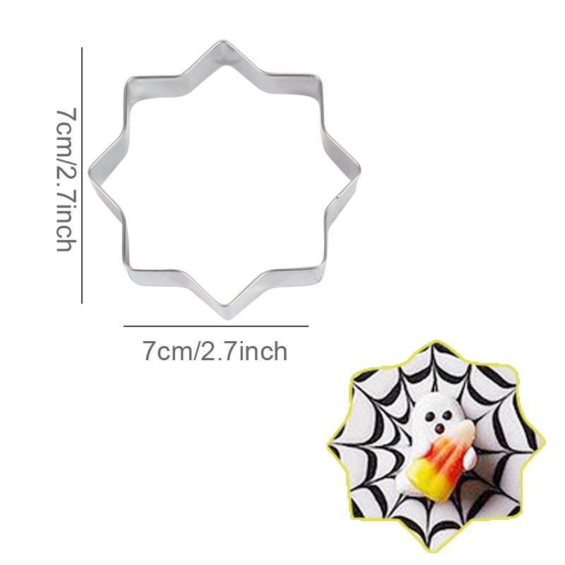 Набор из 6/1 шт. формочек для печенья на Хэллоуин, мультяшные формы в виде тыквы, летучей мыши, привидения, формочки для печенья, инструменты для украшения торта для вечеринки на Хэллоуин
Набор из 6/1 шт. формочек для печенья на Хэллоуин, мультяшные формы в виде тыквы, летучей мыши, привидения, формочки для печенья, инструменты для украшения торта для вечеринки на Хэллоуин