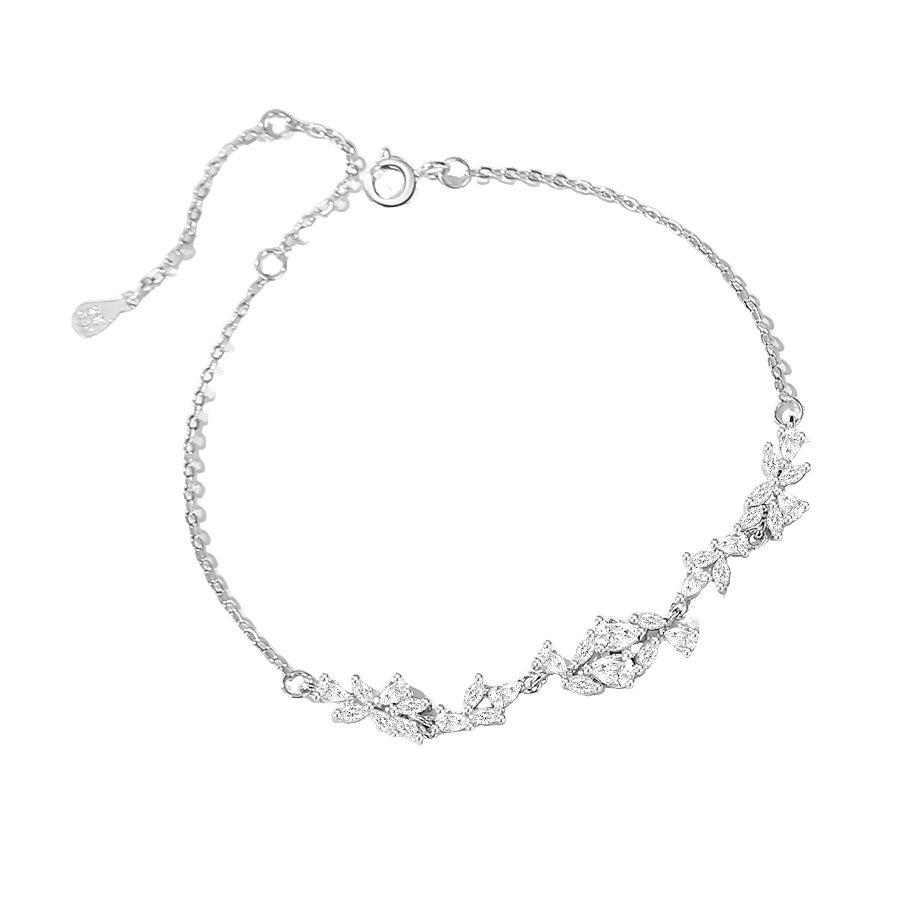 Sterling Silver 999 Wisteria Bracelet - Elegant Light Luxury Gift for Girlfriend s Birthday Pure Silver
Sterling Silver 999 Wisteria Bracelet - Elegant Light Luxury Gift for Girlfriend s Birthday Pure Silver