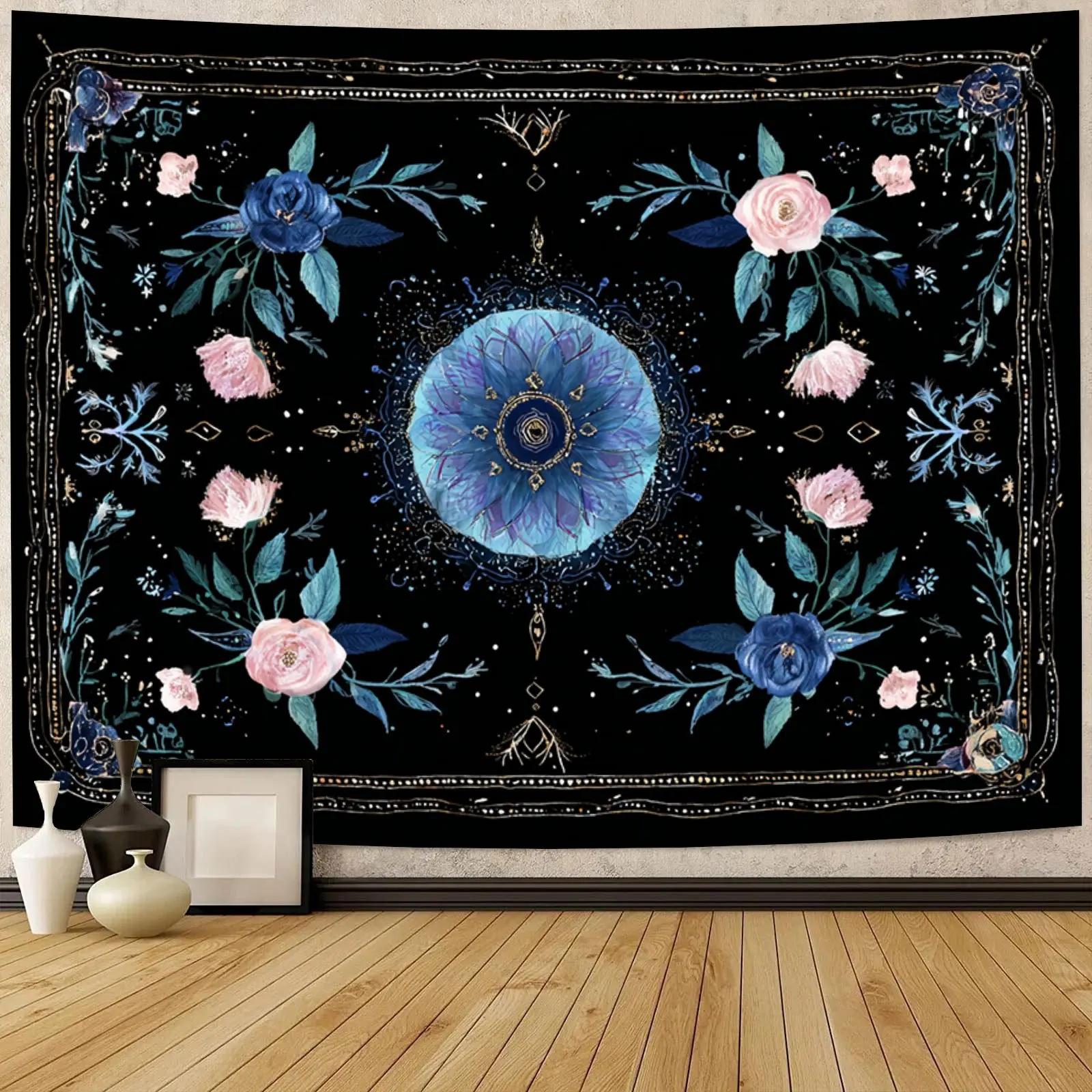 VIKAMA Bohemian Floral Mandala Tapestry Home Decor Suitable for Living Room Bedroom Dormitory Office or Feature Wall 74x94cm(29x37in)
VIKAMA Bohemian Floral Mandala Tapestry Home Decor Suitable for Living Room Bedroom Dormitory Office or Feature Wall 74x94cm(29x37in)