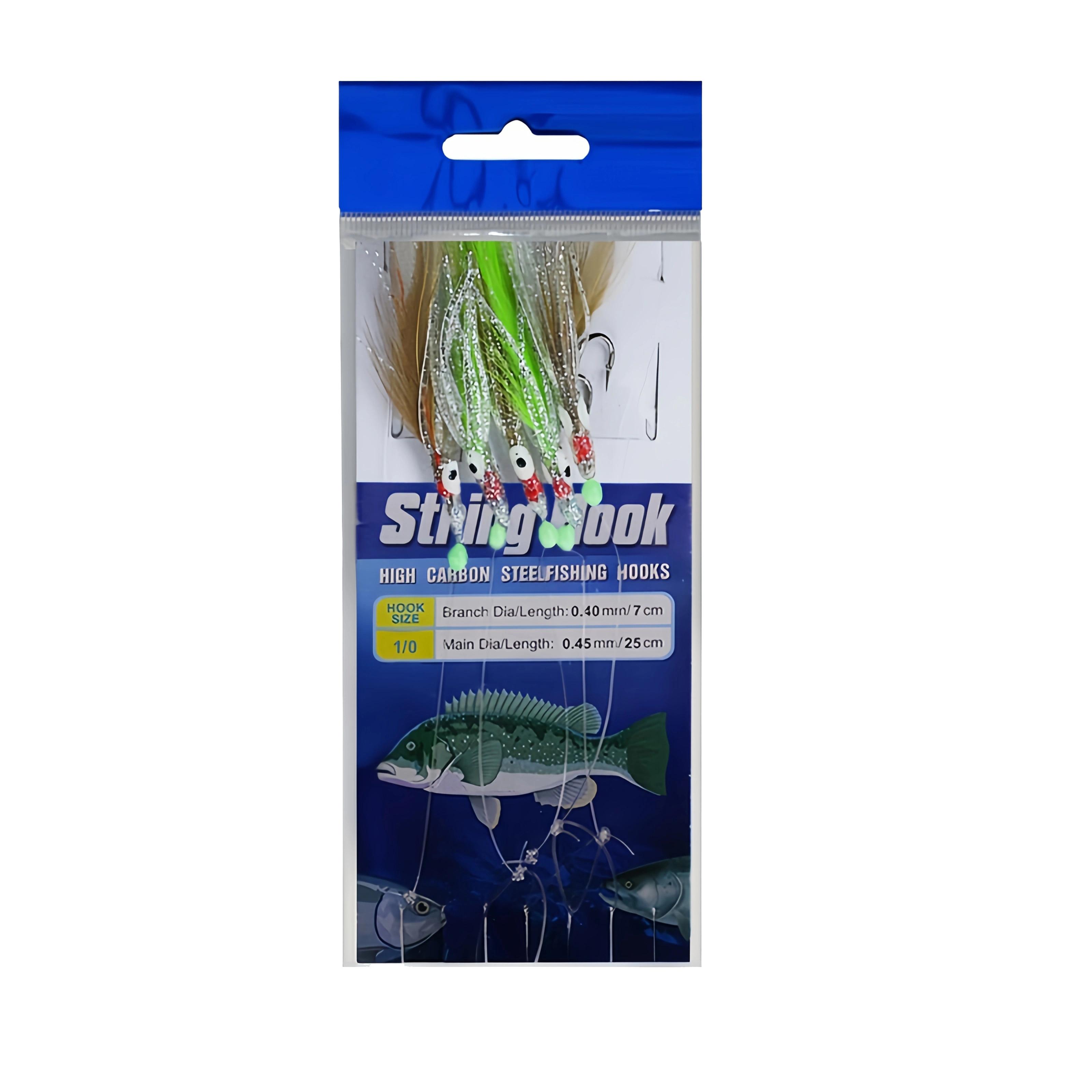 15/5Pcs Luminous Night String Hooks Fishing Rigs Set with Soft Shrimp Lures & Octopus Hook for Surf Beach Fishing Saltwater260319 1/0 білий
15/5Pcs Luminous Night String Hooks Fishing Rigs Set with Soft Shrimp Lures & Octopus Hook for Surf Beach Fishing Saltwater260319 1/0 білий