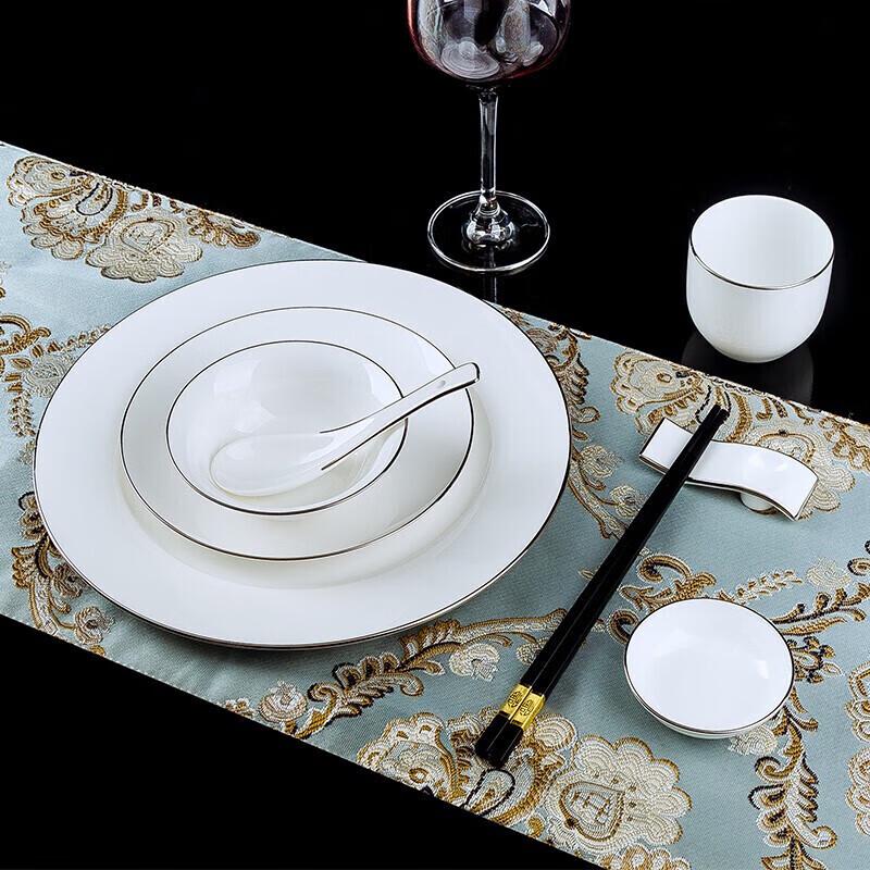 Taoxianghui Platinum Ceramic Dinnerware Set
Taoxianghui Platinum Ceramic Dinnerware Set