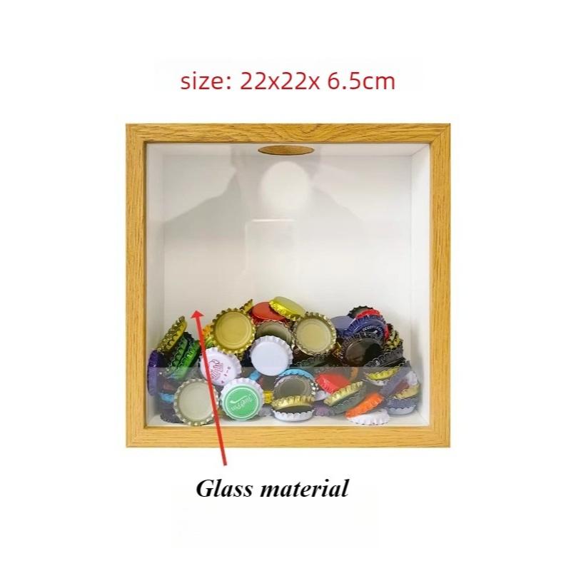 Beer Cap Storage Boxes Wine Bottle Cap Collect Display Frame Square Storage Box Multifunctional Bar Counter Decoration Ornament
Beer Cap Storage Boxes Wine Bottle Cap Collect Display Frame Square Storage Box Multifunctional Bar Counter Decoration Ornament