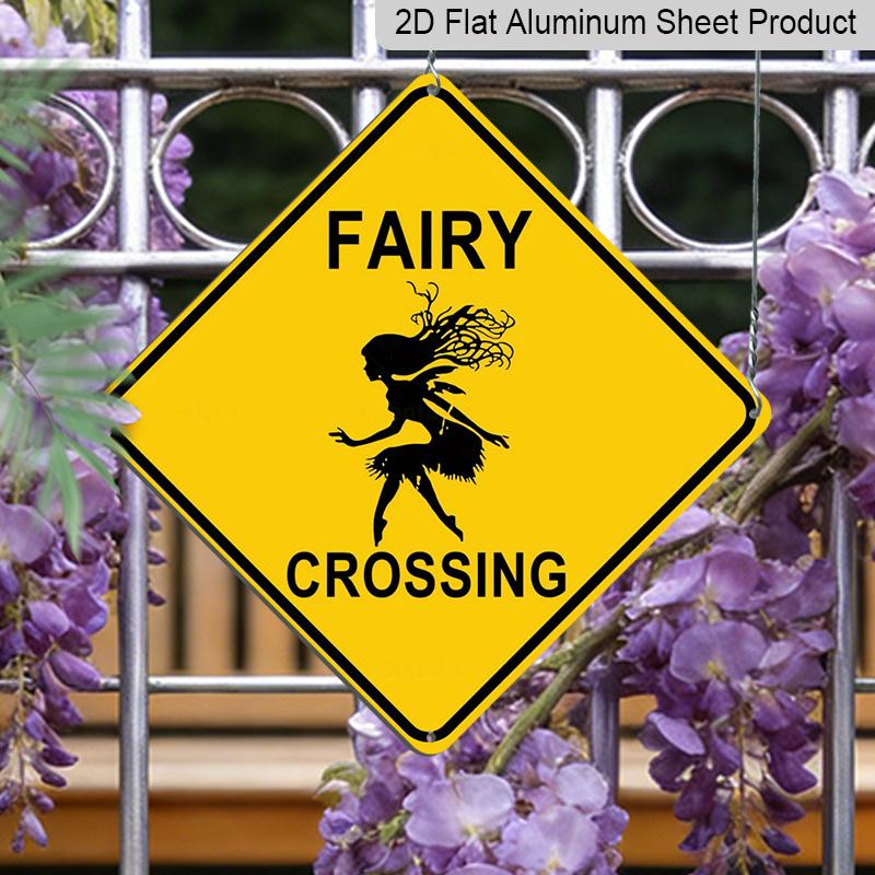 2D Flat 1pc- Vintage Metal Tin Sign Featuring A 2D Flat Design of Fairy Crossing People, Perfect for Decorating Bars, Cafes, Garages, or Any Room in 20*20cm
2D Flat 1pc- Vintage Metal Tin Sign Featuring A 2D Flat Design of Fairy Crossing People, Perfect for Decorating Bars, Cafes, Garages, or Any Room in 20*20cm