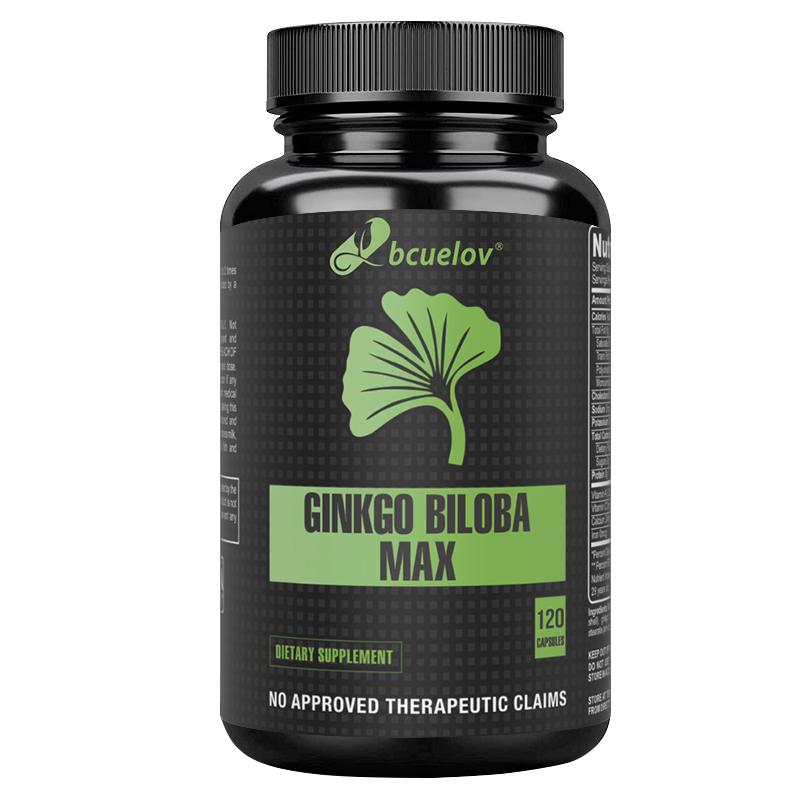 Ginkgo leaf, Brain Memory Support Supplements, 120 Capsules 120 Capsules
Ginkgo leaf, Brain Memory Support Supplements, 120 Capsules 120 Capsules
