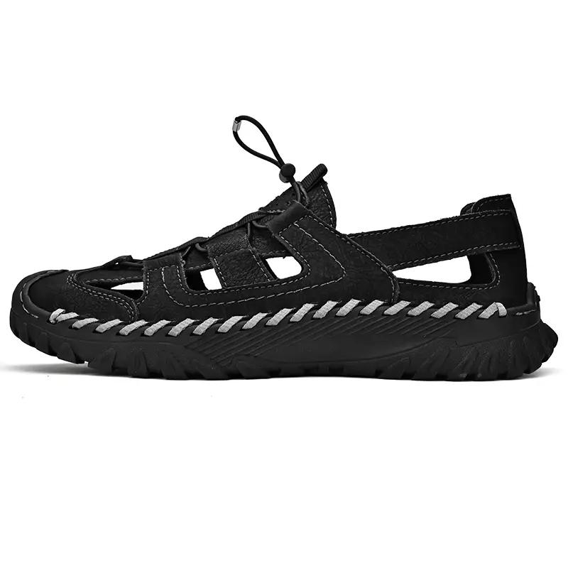 Summer Sewing Sandals Men Fashion Lightweight Elastic Band Hollow Out Soft Bottom Shoes Sandalias De Verano Para Hombres 46 чорний
Summer Sewing Sandals Men Fashion Lightweight Elastic Band Hollow Out Soft Bottom Shoes Sandalias De Verano Para Hombres 46 чорний