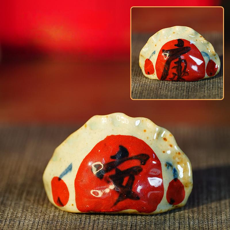 2 Pcs Ceramic Dumpling Ornaments Festive Good Luck Peace And Joy Handicrafts Pottery Dumpling Home New Year Decor Crafts Gifts
2 Pcs Ceramic Dumpling Ornaments Festive Good Luck Peace And Joy Handicrafts Pottery Dumpling Home New Year Decor Crafts Gifts