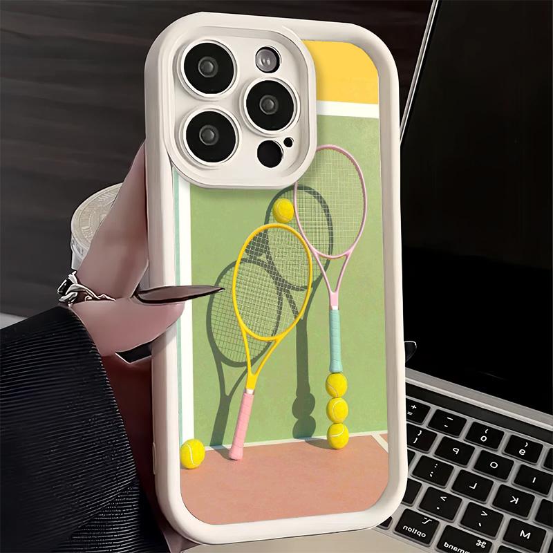 Phone Case for iPhone 17 Air 16E 15 16 Pro Max Tennis Sport Cover 14 Plus 13 12 Mini Soft Shell Silicone Fundas iPhone 15 Pro
Phone Case for iPhone 17 Air 16E 15 16 Pro Max Tennis Sport Cover 14 Plus 13 12 Mini Soft Shell Silicone Fundas iPhone 15 Pro