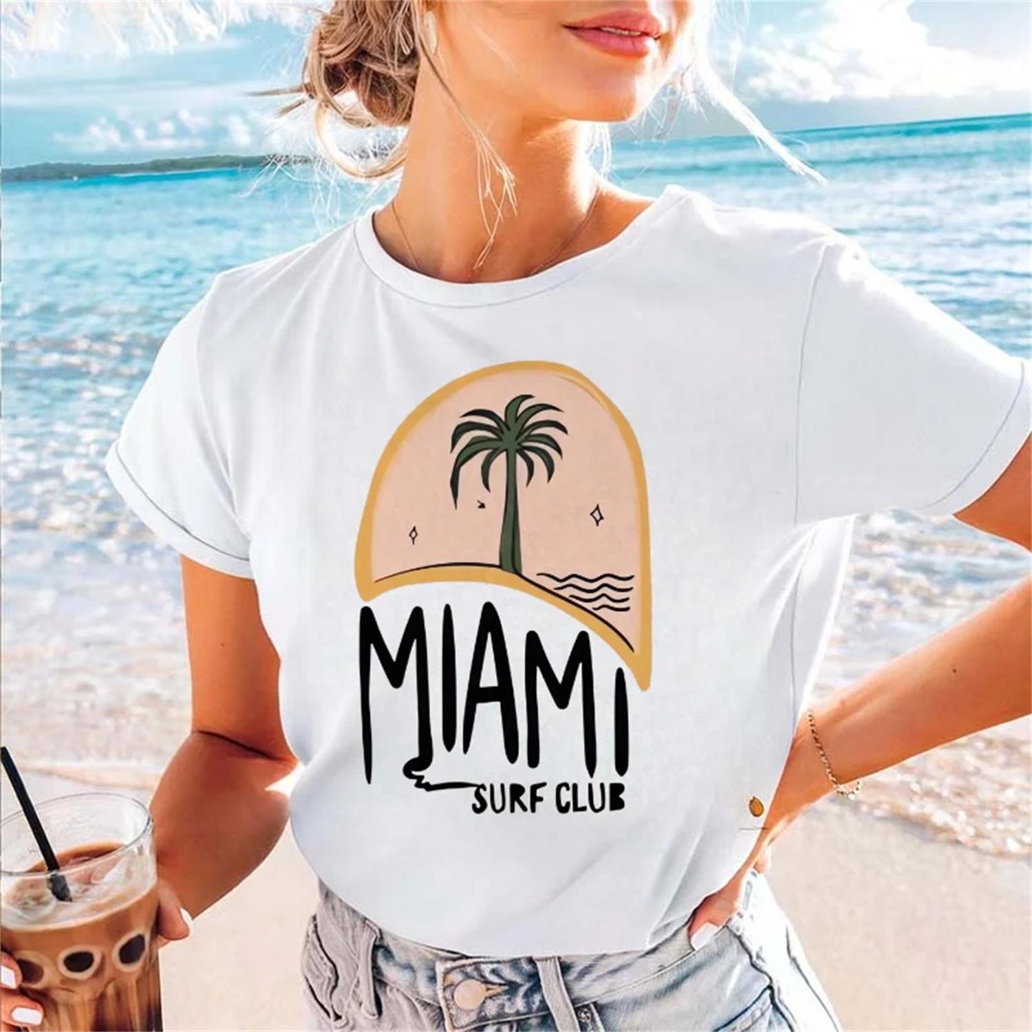 Surf Club Women s T-Shirt Casual Kawaii Holiday Pattern Printed T-Shirt Women s O-Neck Cartoon Clothing Casual Trendy Beach Top XXXXXL білий
Surf Club Women s T-Shirt Casual Kawaii Holiday Pattern Printed T-Shirt Women s O-Neck Cartoon Clothing Casual Trendy Beach Top XXXXXL білий