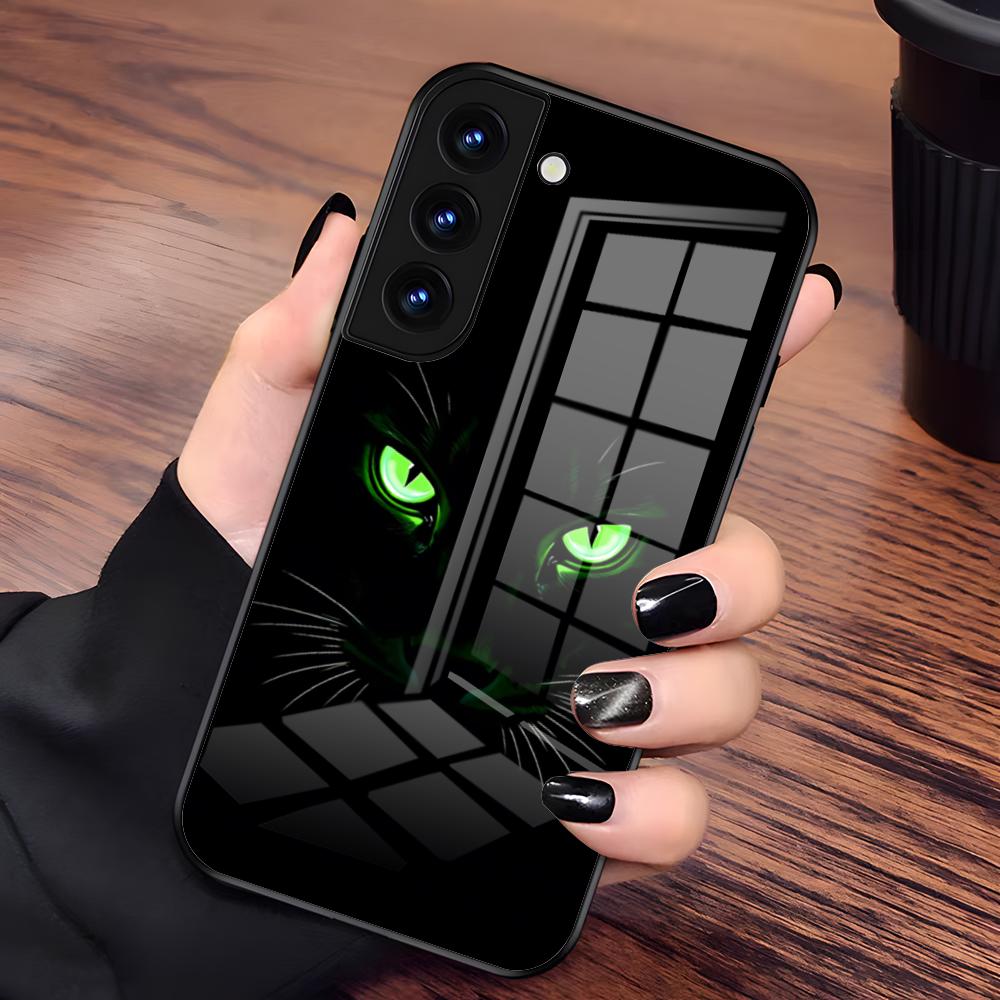 Black Cat Staring Eye Phone Case For Samsung A56 A36 A26 A16 A15 A25 A35 A55 A14 A34 A24 A54 Glass Case Samsung A24 4G
Black Cat Staring Eye Phone Case For Samsung A56 A36 A26 A16 A15 A25 A35 A55 A14 A34 A24 A54 Glass Case Samsung A24 4G