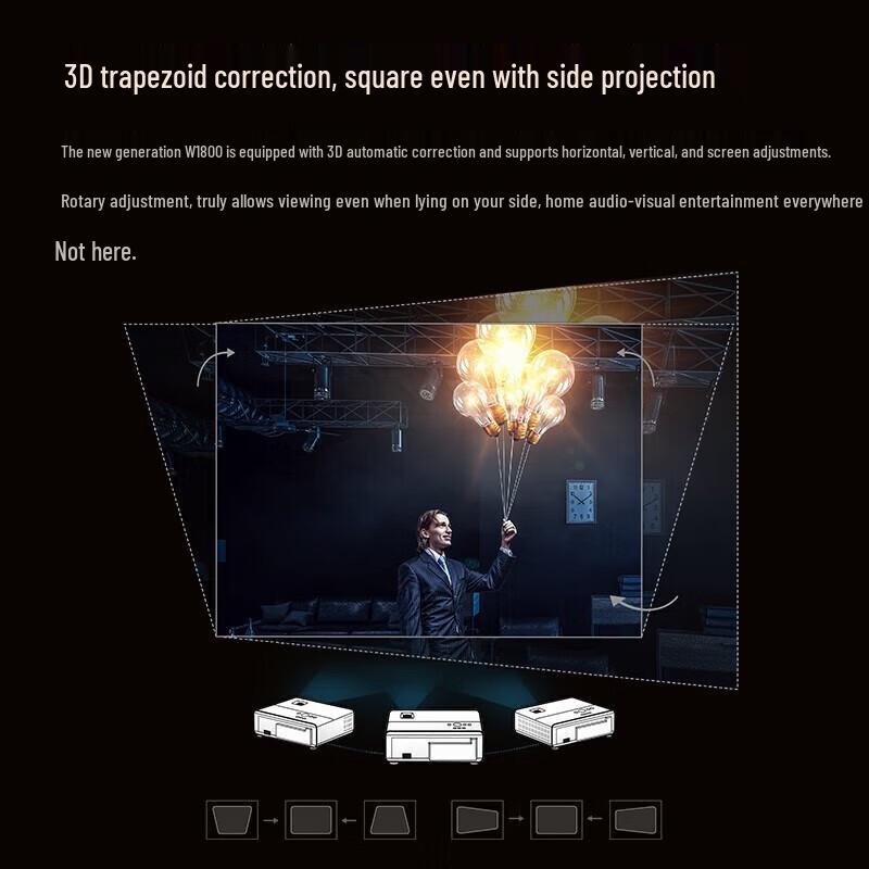 BenQ Smart i780 4K Home Cinema Projector (CN version)
BenQ Smart i780 4K Home Cinema Projector (CN version)