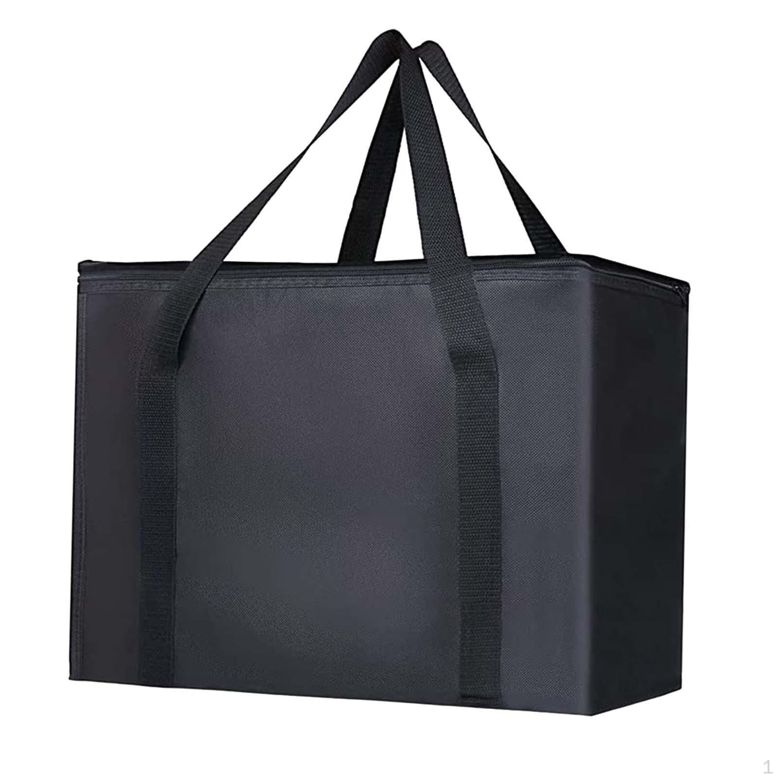 Insulated Bag Thermal Food Delivery Portable Reusable Thickened Zipper Picnic for чорний
Insulated Bag Thermal Food Delivery Portable Reusable Thickened Zipper Picnic for чорний
