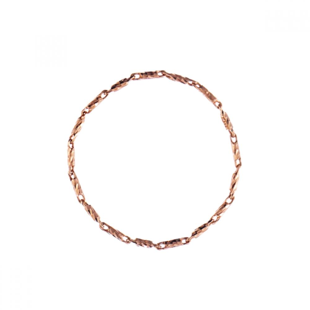 Perte Lume Rose Ring 14k Rose Gold 61mm
Perte Lume Rose Ring 14k Rose Gold 61mm