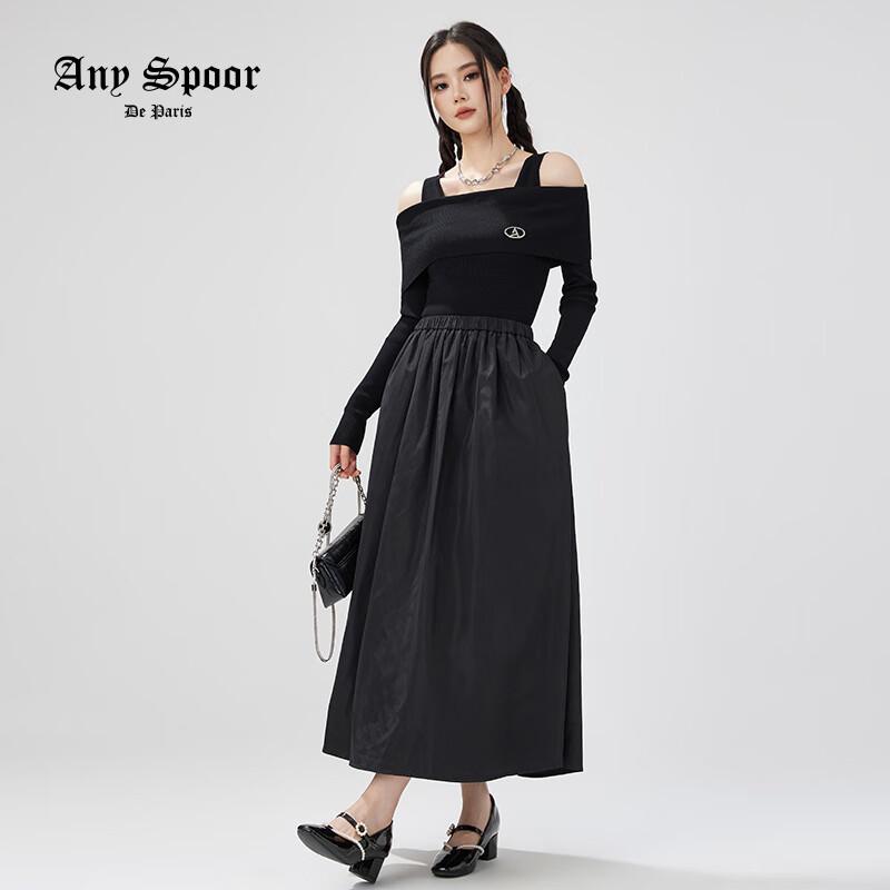 ANY SPOOR 2025 Spring Women s Elegant A-Line Knit Maxi Dress S
ANY SPOOR 2025 Spring Women s Elegant A-Line Knit Maxi Dress S