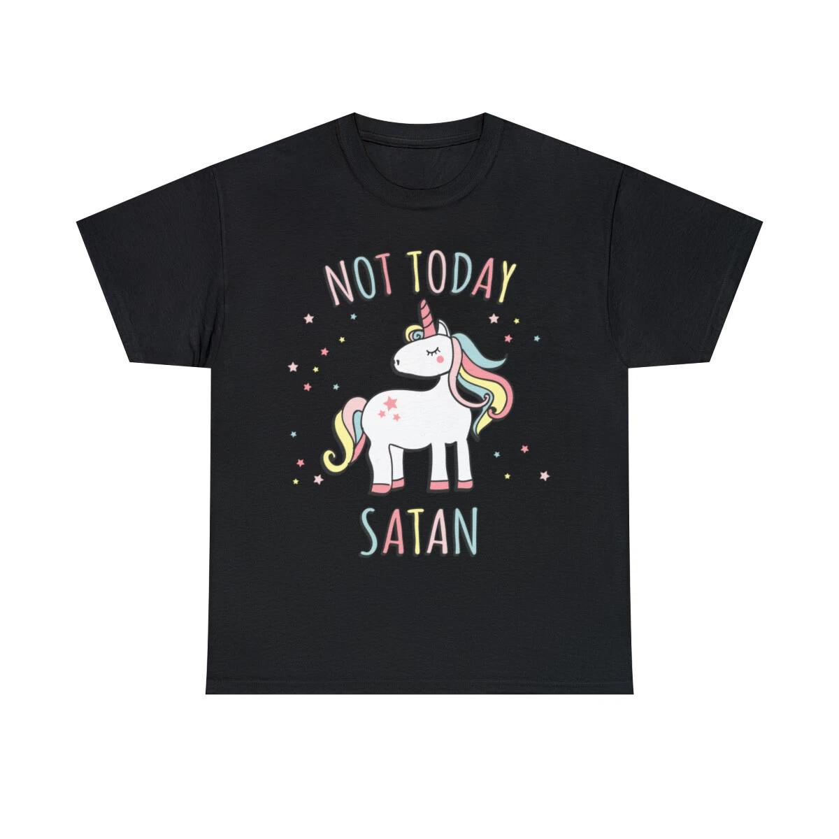 Not Today Satan Unicorn Graphic Tee Shirt, S-5XL 3XL
Not Today Satan Unicorn Graphic Tee Shirt, S-5XL 3XL