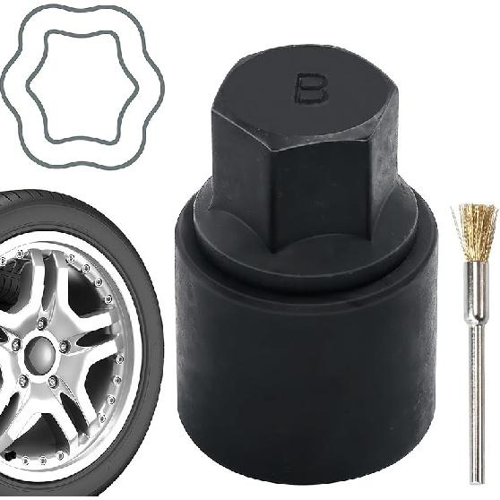 Ключ для секретных гаек D-Wheel, совместимый с Toyota Lexus, Tacoma, хром, адаптер-головка для секретных гаек, противоугонный инструмент для снятия гаек, гайка колеса Socket B
Ключ для секретных гаек D-Wheel, совместимый с Toyota Lexus, Tacoma, хром, адаптер-головка для секретных гаек, противоугонный инструмент для снятия гаек, гайка колеса Socket B