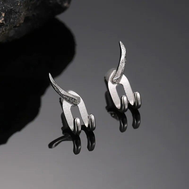 Vintage Fashion Charm Punk Earring for Men Detachable Dual Purpose Stud Earring Prong Ear Punk Party Mens Jewellery Hombre
Vintage Fashion Charm Punk Earring for Men Detachable Dual Purpose Stud Earring Prong Ear Punk Party Mens Jewellery Hombre