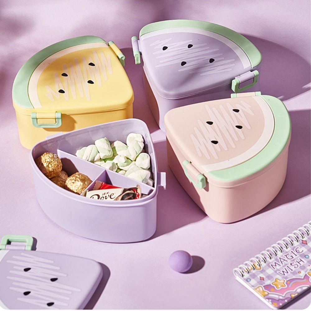 Cute Divides Lunch Box Watermelon Shape Lunch Container Leakproof Food Storage Container Camping
Cute Divides Lunch Box Watermelon Shape Lunch Container Leakproof Food Storage Container Camping