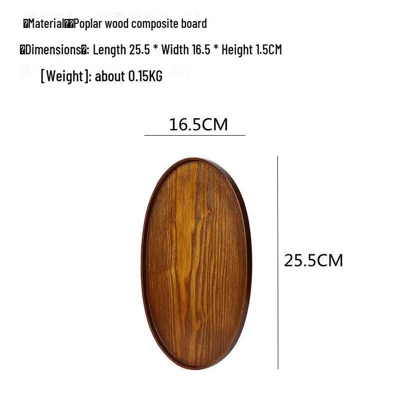 UOSUUOSU Japanese Style Oval Wood Serving Tray L 25.5 x W 16.5 x H 1.5 cm
UOSUUOSU Japanese Style Oval Wood Serving Tray L 25.5 x W 16.5 x H 1.5 cm