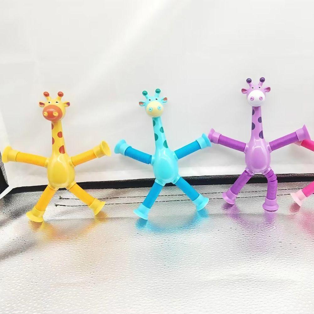 Giraffe Telescopic Suction Cup Giraffe Animal Suction Cup Toys Sensory Toys Giraffe Pop Tubes Toy Yellow-No light
Giraffe Telescopic Suction Cup Giraffe Animal Suction Cup Toys Sensory Toys Giraffe Pop Tubes Toy Yellow-No light