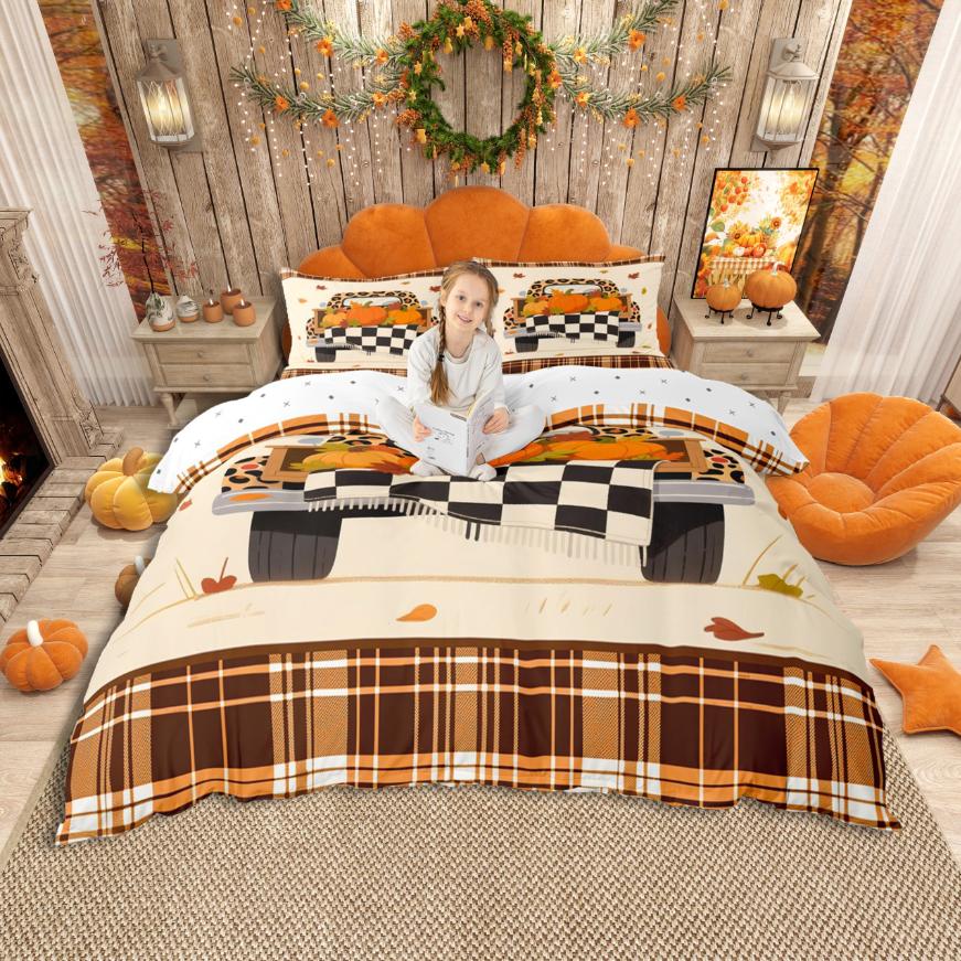 Comforter Homewish Fall Pumpkin Vintage Farmhouse Truck Bedding Setautumn Maples Bed Set For Children Comforter (quilt)-EU Single(135*200cm)3pcs
Comforter Homewish Fall Pumpkin Vintage Farmhouse Truck Bedding Setautumn Maples Bed Set For Children Comforter (quilt)-EU Single(135*200cm)3pcs