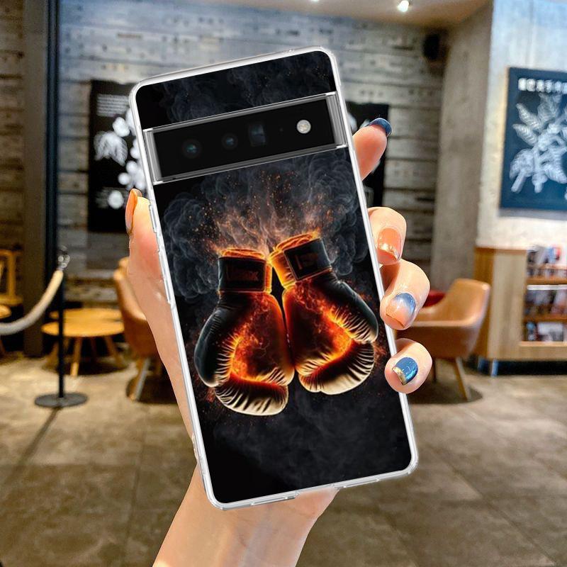 Phone Case Cover for Google Pixel 9,8,7,6,5,4,4XL Soft TPU 7A,6A,5A,4A,3A,Pro,XL,5G Transparent Shell Boxing Gloves Capas Bags Pixel 3A XL
Phone Case Cover for Google Pixel 9,8,7,6,5,4,4XL Soft TPU 7A,6A,5A,4A,3A,Pro,XL,5G Transparent Shell Boxing Gloves Capas Bags Pixel 3A XL