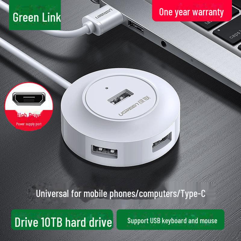Многопортовый концентратор расширения для ноутбуков Greenlink USB-C (Разветвитель 1-на-4) 0.25m белый
Многопортовый концентратор расширения для ноутбуков Greenlink USB-C (Разветвитель 1-на-4) 0.25m белый