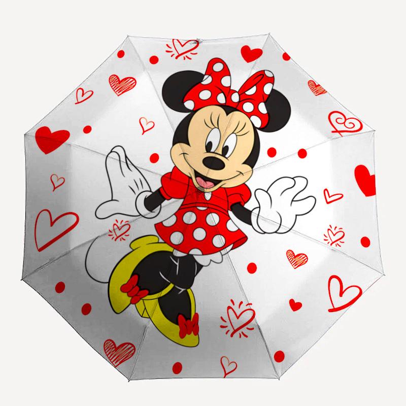 1pc Minnie Mouse Design Automatic Opening/Closing Folding Umbrella with 8 Iron Ribs, Portable Sunshade for Men and Women yy250731101
1pc Minnie Mouse Design Automatic Opening/Closing Folding Umbrella with 8 Iron Ribs, Portable Sunshade for Men and Women yy250731101