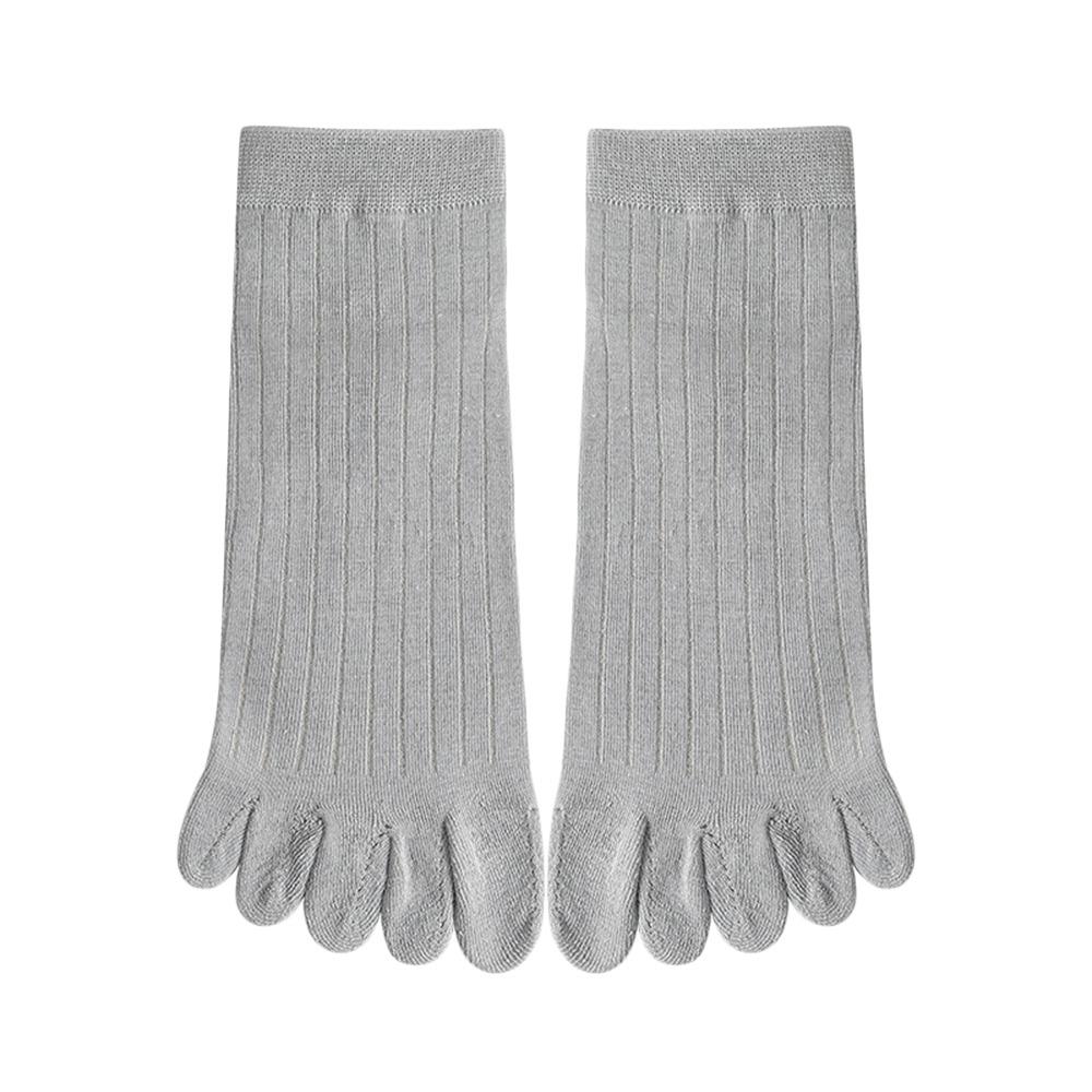 1Pair New Cotton Five-toe Socks Split Toe Short Tube Pilates Socks Sweat-absorbent Breathable Yoga Socks One Size сірий
1Pair New Cotton Five-toe Socks Split Toe Short Tube Pilates Socks Sweat-absorbent Breathable Yoga Socks One Size сірий