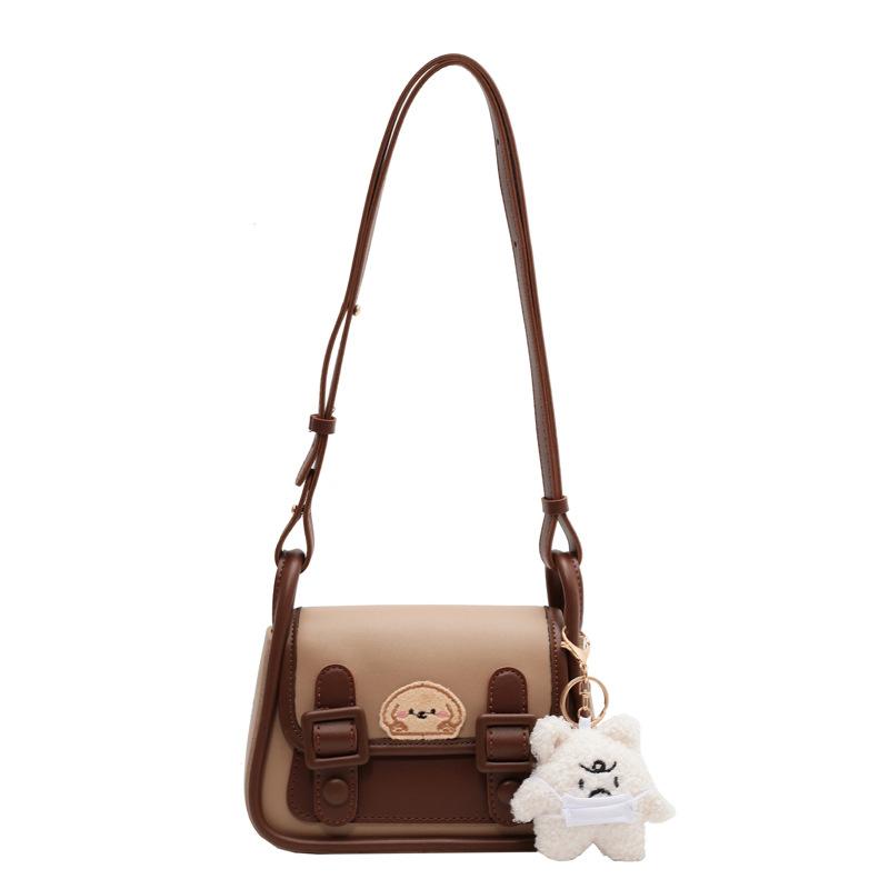 Cambridge bag niche design unique small bag contrasting color fashion trend bag women and girls cute shoulder messenger bag коричневий
Cambridge bag niche design unique small bag contrasting color fashion trend bag women and girls cute shoulder messenger bag коричневий