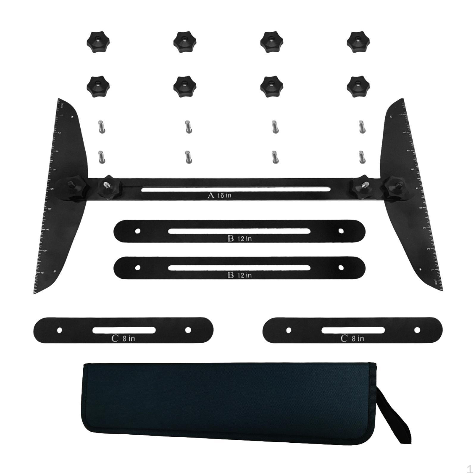 Измерительный инструмент для алюминиевых лестниц для ступеней и полок чёрный
Измерительный инструмент для алюминиевых лестниц для ступеней и полок чёрный