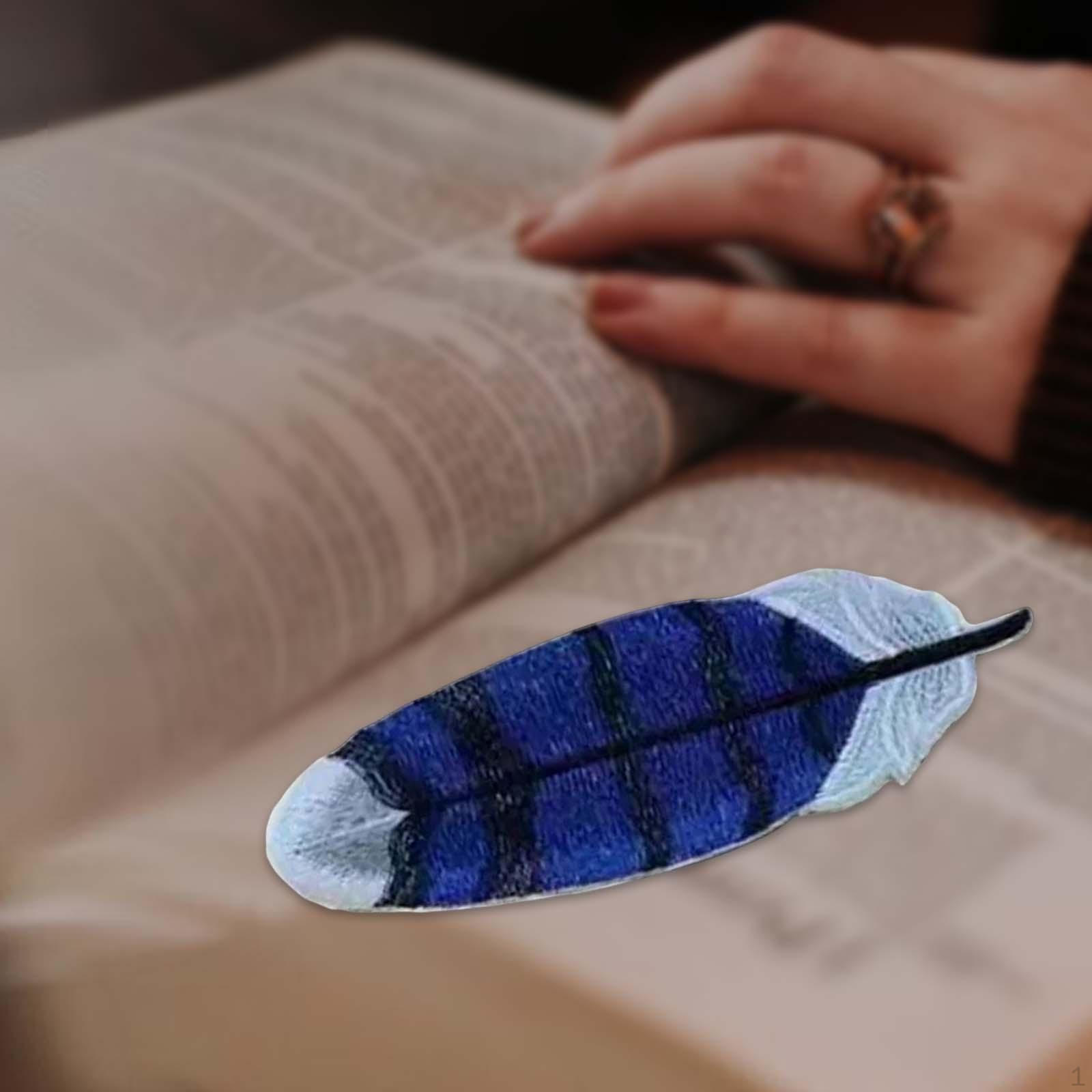 Embroidered Feather Bookmark Gift Women Men Home Office Supply Stationery синий
Embroidered Feather Bookmark Gift Women Men Home Office Supply Stationery синий
