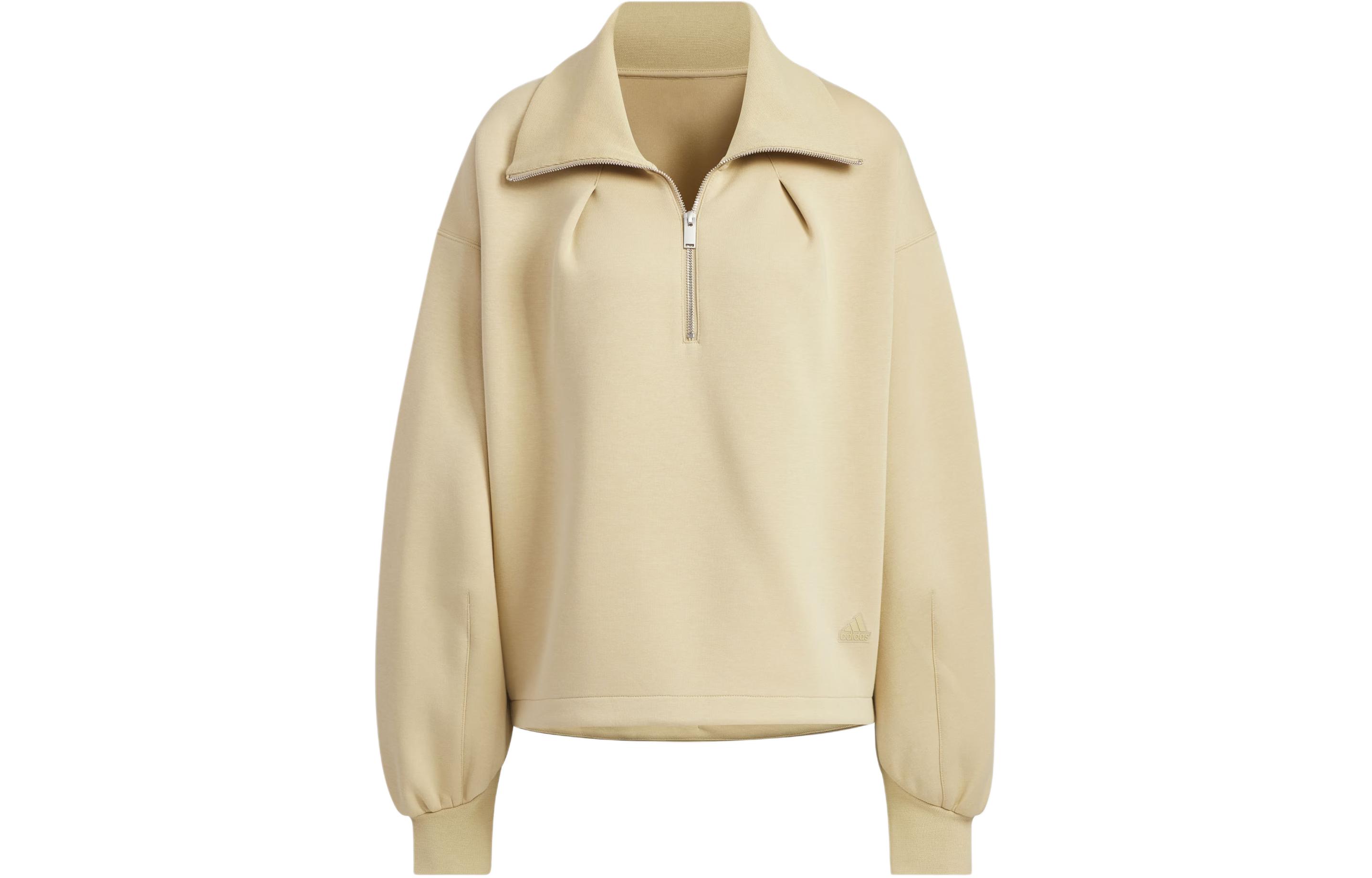 Adidas Spacer 1/2 Zip Track Top Sweatshirt Women s Light Khaki JJ3796 L
Adidas Spacer 1/2 Zip Track Top Sweatshirt Women s Light Khaki JJ3796 L
