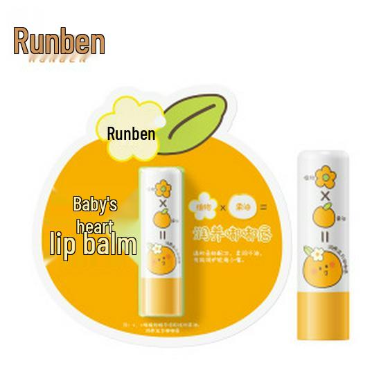 Runben Kids Lip Balm: Moisturizing & Nourishing for Girls & Boys – Anti-Chapping Care for Autumn/Winter.
Runben Kids Lip Balm: Moisturizing & Nourishing for Girls & Boys – Anti-Chapping Care for Autumn/Winter.