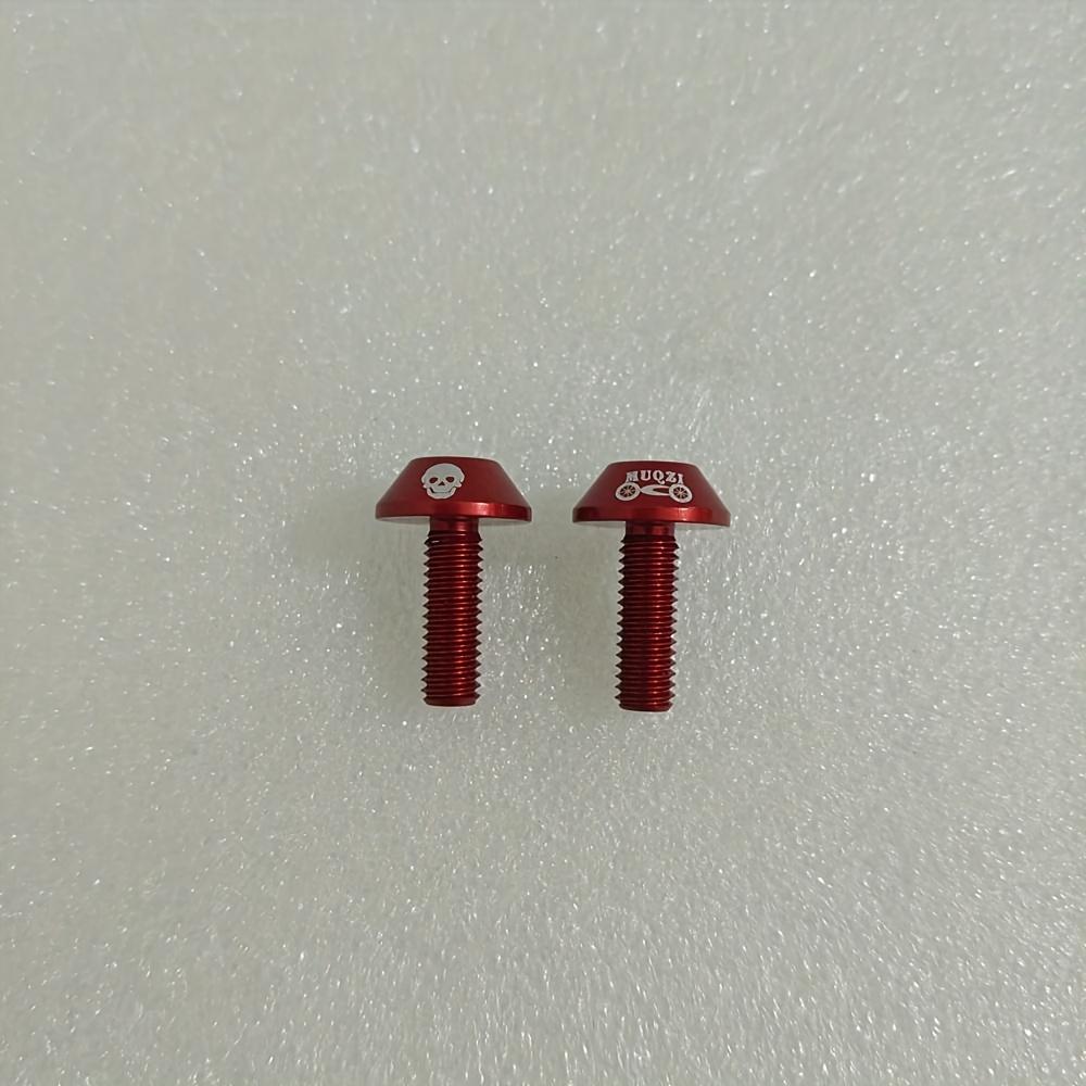 2PCs Bike M6 Brake Caliper Bolt 7075 Aluminum Alloy V Brake Clamp Screw MTB Road Folding Bicycle Accessories
2PCs Bike M6 Brake Caliper Bolt 7075 Aluminum Alloy V Brake Clamp Screw MTB Road Folding Bicycle Accessories