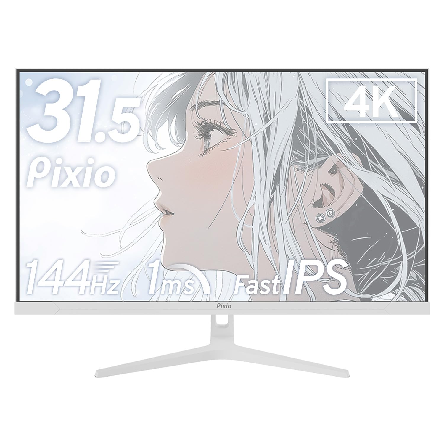 Pixio PX32U Wave White Gaming Monitor 4K 32 Inch 144Hz Fast IPS White HDR 2 Year Warranty Pixio
Pixio PX32U Wave White Gaming Monitor 4K 32 Inch 144Hz Fast IPS White HDR 2 Year Warranty Pixio
