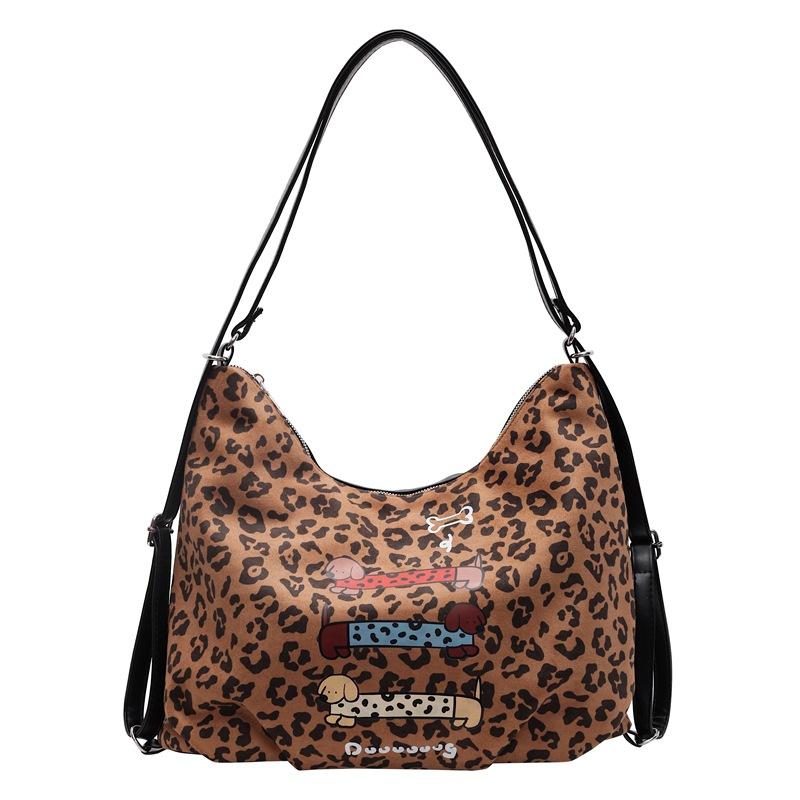 Fashion leopard print premium sense retro versatile shoulder messenger bag women s 2025 new large-capacity casual backpack коричневый
Fashion leopard print premium sense retro versatile shoulder messenger bag women s 2025 new large-capacity casual backpack коричневый