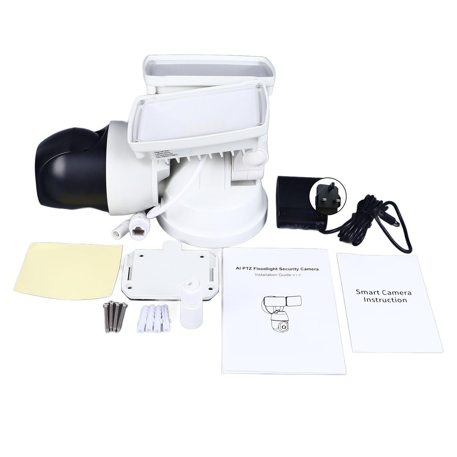 Floodlight Security Camera Intelligent Tracking High Definition Monitoring Waterproof Night Vision
Floodlight Security Camera Intelligent Tracking High Definition Monitoring Waterproof Night Vision