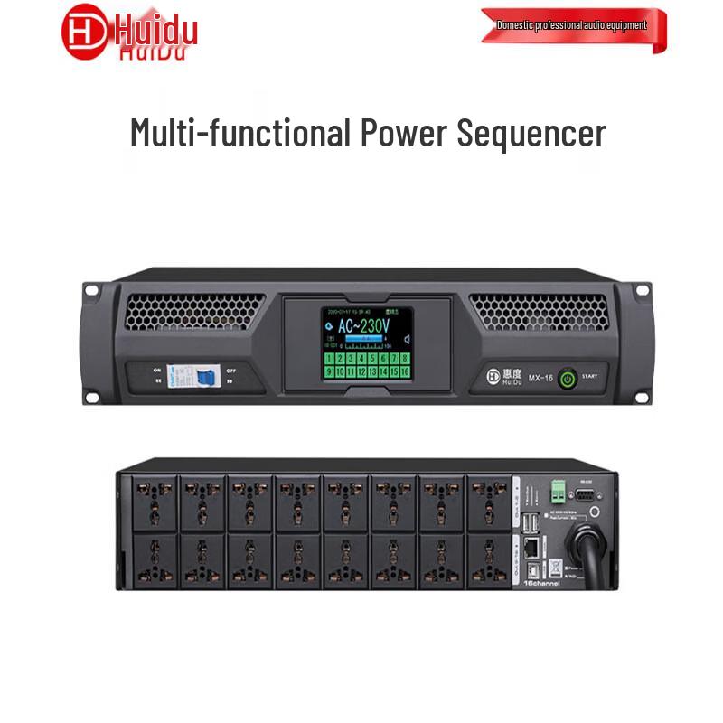 HuiDu 8-Channel Power Sequencer for Conference A/V Systems (CN version)
HuiDu 8-Channel Power Sequencer for Conference A/V Systems (CN version)