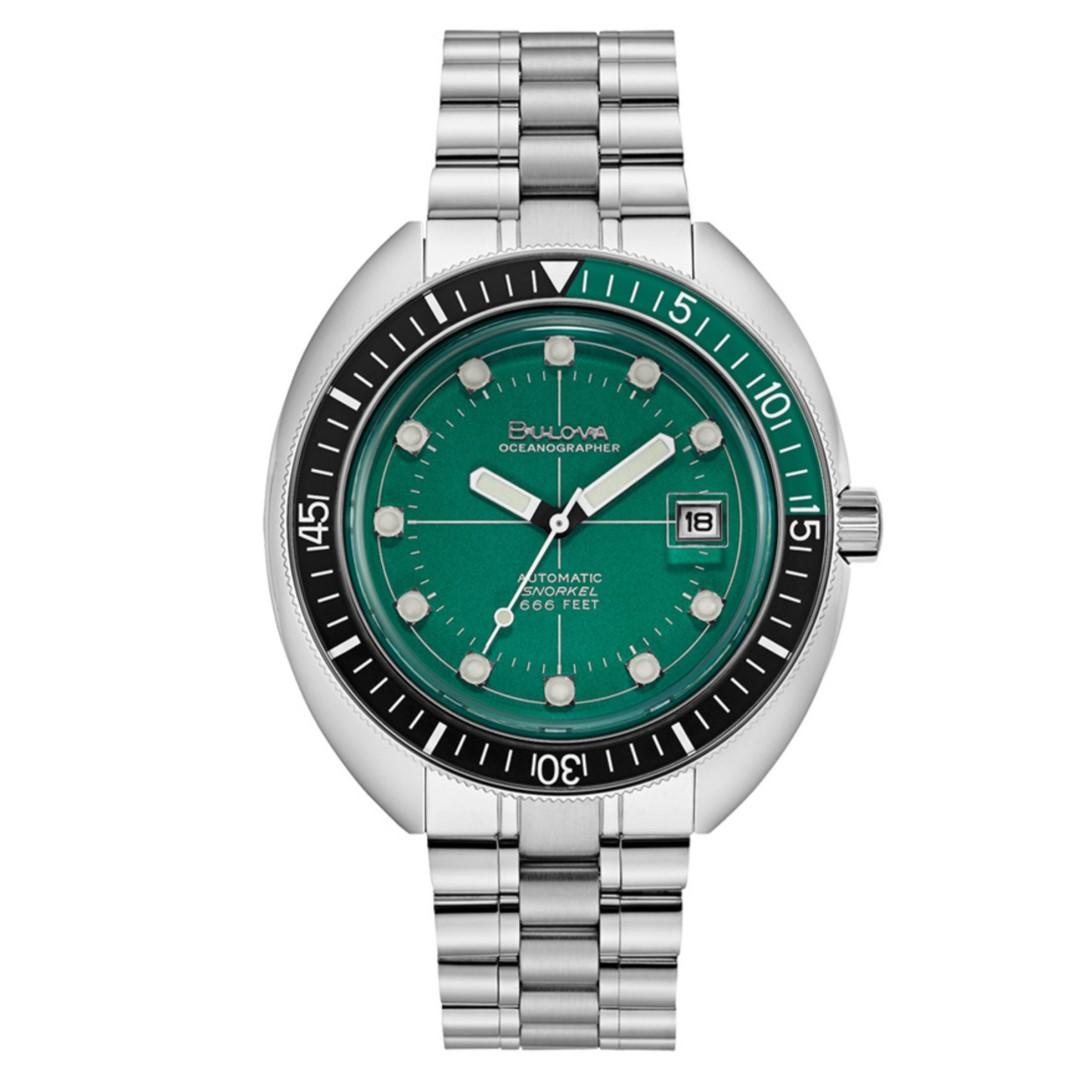 Архивы Bulova Серия Механические часы Devil Diver Oceanographer Мужские часы 96B322 зелёный
Архивы Bulova Серия Механические часы Devil Diver Oceanographer Мужские часы 96B322 зелёный