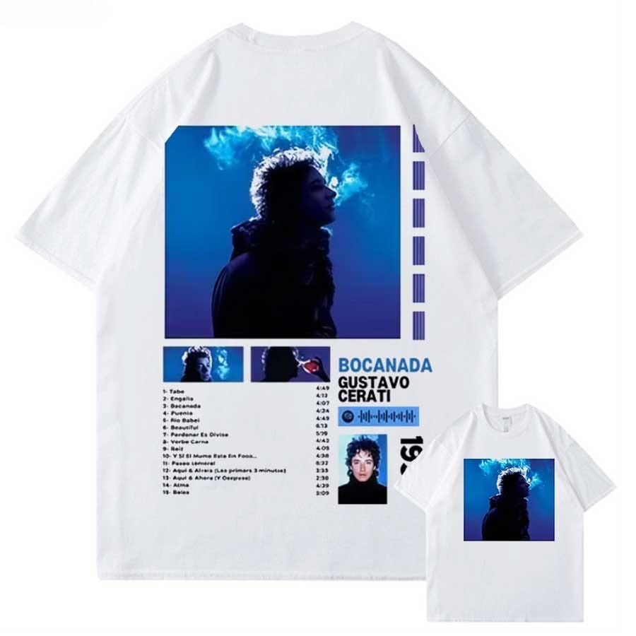 Summer Gustavo Cerati Merch 2026 Tour T Shirt for Unisex Women Hiphop Streetwear Oversized Tops TShirt 3XL
Summer Gustavo Cerati Merch 2026 Tour T Shirt for Unisex Women Hiphop Streetwear Oversized Tops TShirt 3XL