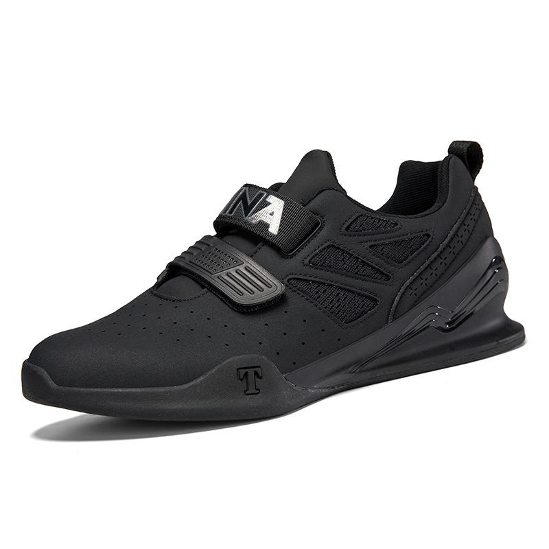 1089 Men s Weightlifting Shoes Squatting Low Top Velcro Cover Foot Leather Surface Sports Tensile Training 40 чорний
1089 Men s Weightlifting Shoes Squatting Low Top Velcro Cover Foot Leather Surface Sports Tensile Training 40 чорний