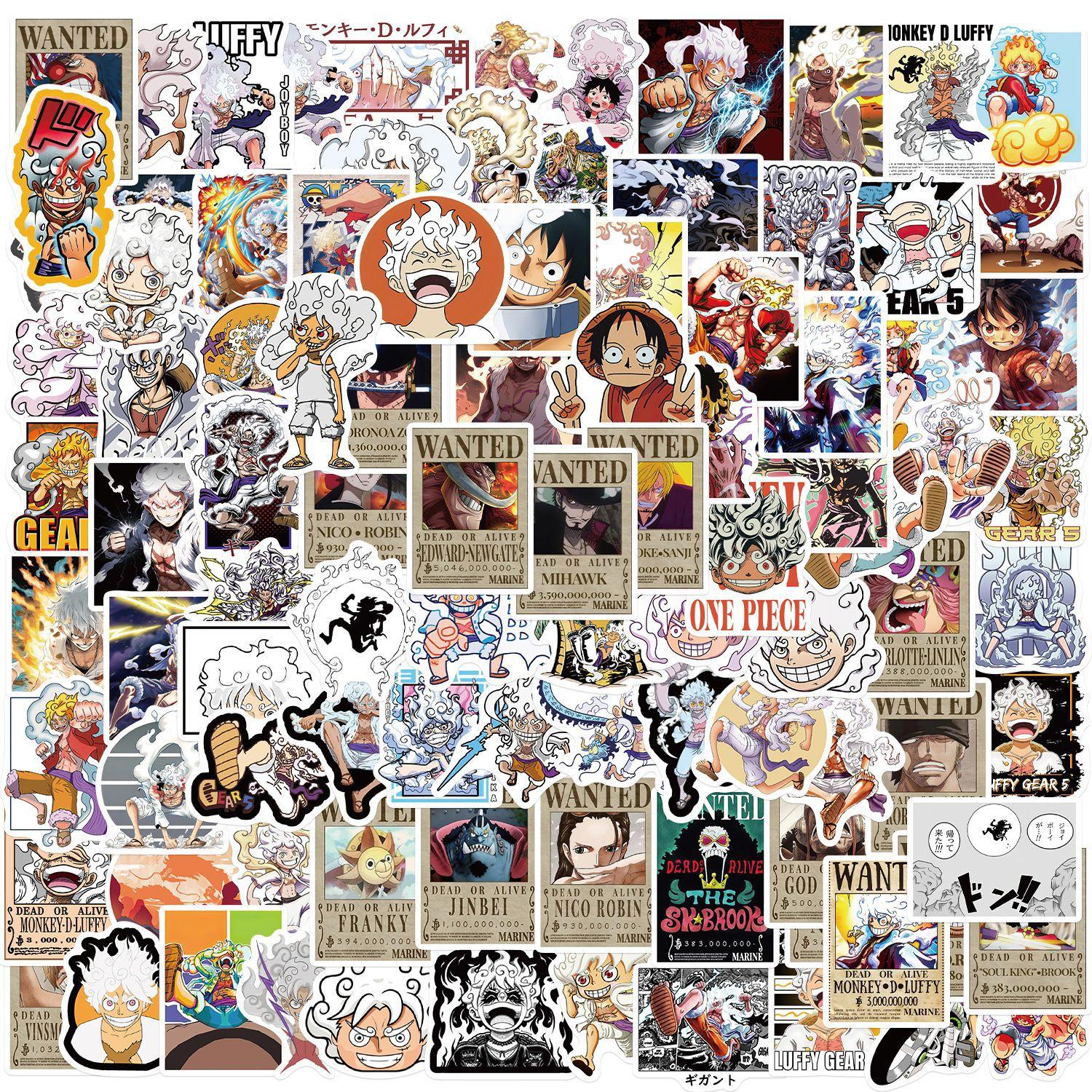 100pcs One Piece Luffy Anime Stickers Waterproof Decals for Phone Laptop Guitar Cup Suitcase Cartoon Graffiti Toys
100pcs One Piece Luffy Anime Stickers Waterproof Decals for Phone Laptop Guitar Cup Suitcase Cartoon Graffiti Toys