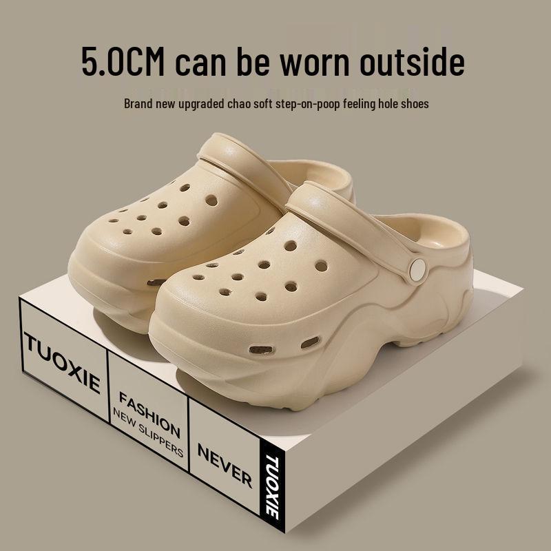 Women s Summer Platform Clogs: Breathable, Non-Slip EVA Beach Slippers 35-36
Women s Summer Platform Clogs: Breathable, Non-Slip EVA Beach Slippers 35-36