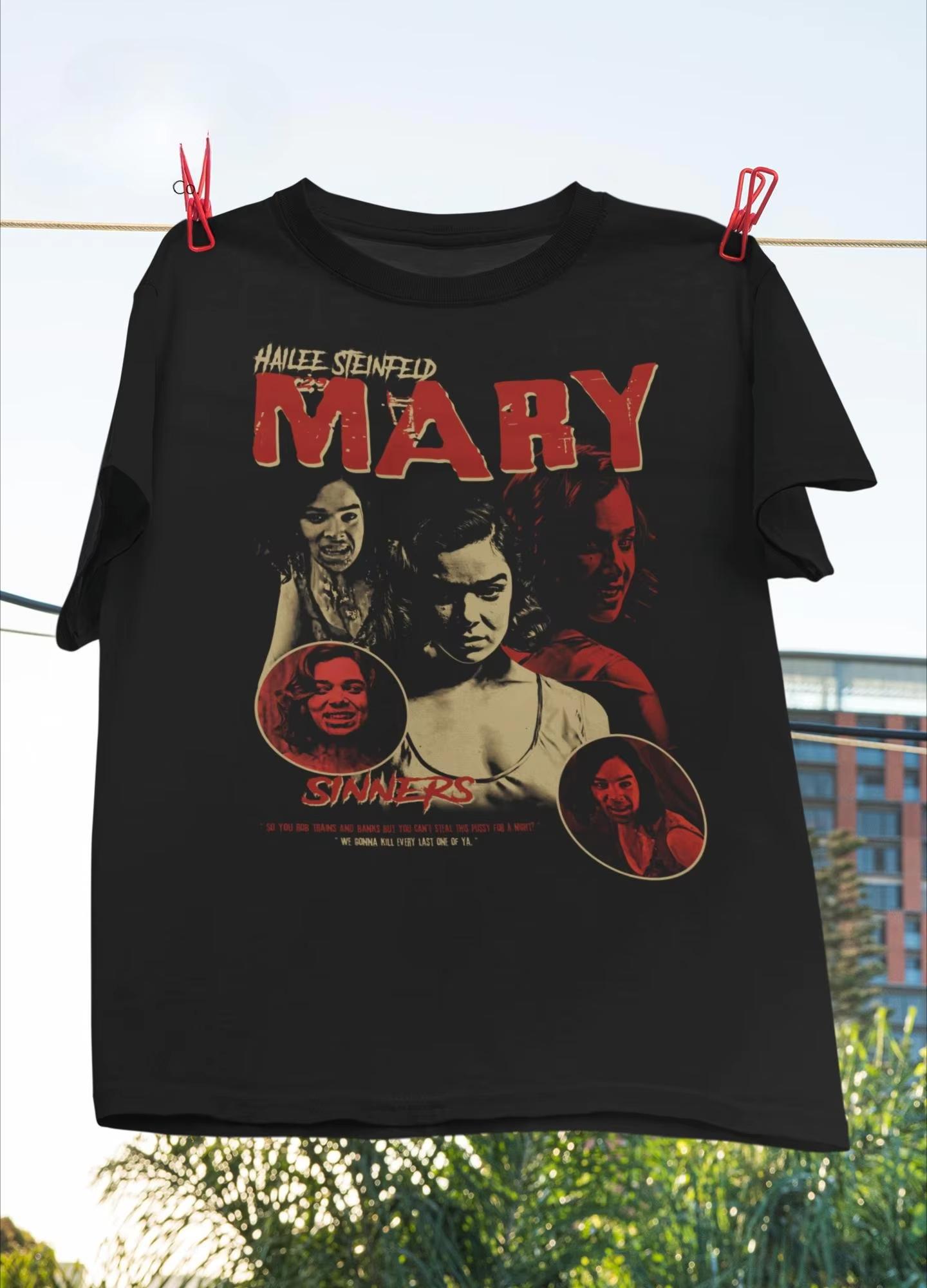 Mary Sinners Movie Printed Tshirt SpringSummer Womens New Fashion Trend Top Neutral Short Sleeve Comfortable Tshirt S
Mary Sinners Movie Printed Tshirt SpringSummer Womens New Fashion Trend Top Neutral Short Sleeve Comfortable Tshirt S