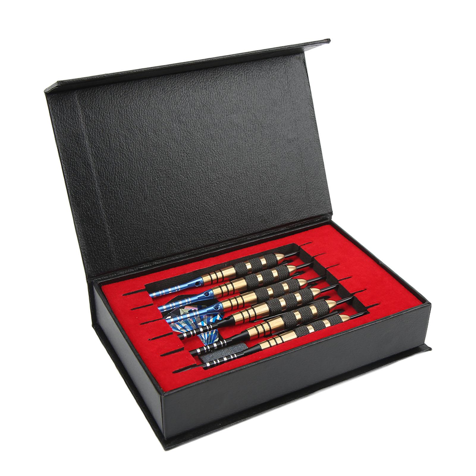 6Pcs Darts Professional Exquisite Stainless Steel Tip Darts Set with Storage for Beginners Professional Players
6Pcs Darts Professional Exquisite Stainless Steel Tip Darts Set with Storage for Beginners Professional Players