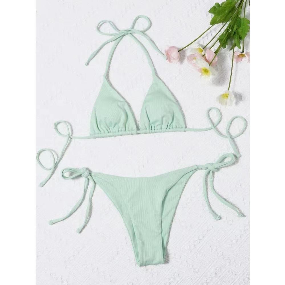 Европейское и американское сексуальное бикини с тремя ремешками и высокой эластичностью XL светло-зеленый
Европейское и американское сексуальное бикини с тремя ремешками и высокой эластичностью XL светло-зеленый