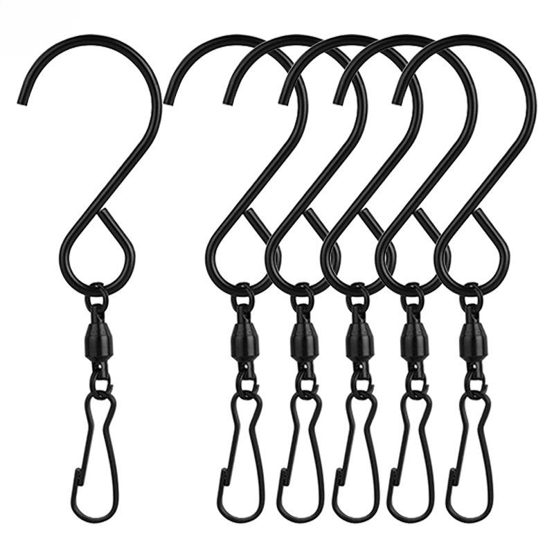 5Pcs Swivel Hooks Clips Stainless Steel Hooks Smooth Spinning for Hanging Wind Spinners Wind Chimes Crystal Party Tools 9cm-5pcs серебряный
5Pcs Swivel Hooks Clips Stainless Steel Hooks Smooth Spinning for Hanging Wind Spinners Wind Chimes Crystal Party Tools 9cm-5pcs серебряный