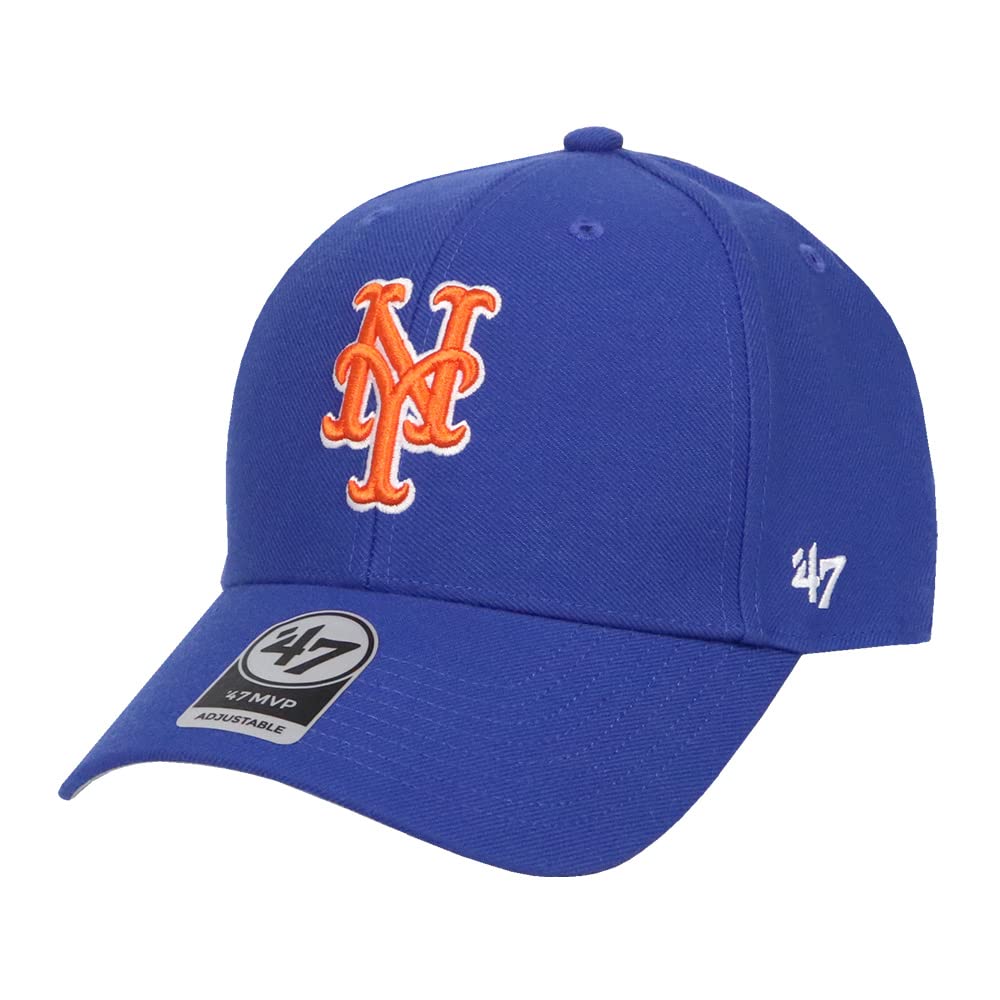 47 Cap Major League Baseball MVP Hat Brand MLB Logo Street Unisex New York Mets Royal Blue Blue Free Size Men s Women s B-MVP16WBV-RYC
47 Cap Major League Baseball MVP Hat Brand MLB Logo Street Unisex New York Mets Royal Blue Blue Free Size Men s Women s B-MVP16WBV-RYC